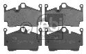 FEBI BILSTEIN 24541 - Brake Pad Set, disc brake Rear Axle PORSCHE