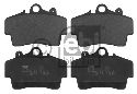 FEBI BILSTEIN 21937 - Brake Pad Set, disc brake Front Axle PORSCHE