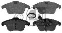 FEBI BILSTEIN 24705 - Brake Pad Set, disc brake Front Axle AUDI