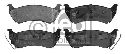 FEBI BILSTEIN 23189 - Brake Pad Set, disc brake Rear Axle