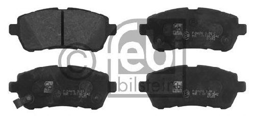 FEBI BILSTEIN 24283 - Brake Pad Set, disc brake Front Axle MAZDA