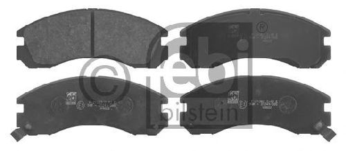 FEBI BILSTEIN 21363 - Brake Pad Set, disc brake Front Axle MITSUBISHI