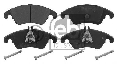 FEBI BILSTEIN 24208 - Brake Pad Set, disc brake Front Axle MERCEDES-BENZ