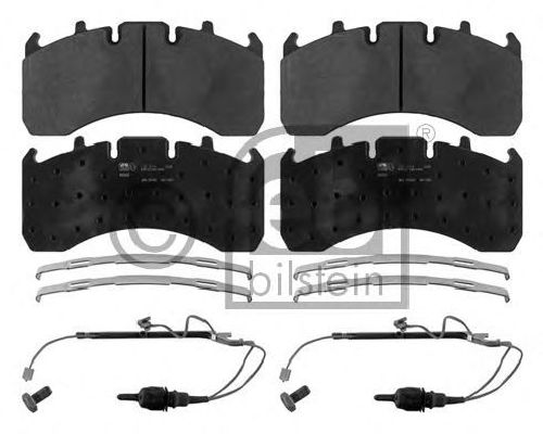 FEBI BILSTEIN 29169 - Brake Pad Set, disc brake Rear Axle RENAULT TRUCKS