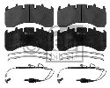 FEBI BILSTEIN 29169 - Brake Pad Set, disc brake Rear Axle RENAULT TRUCKS