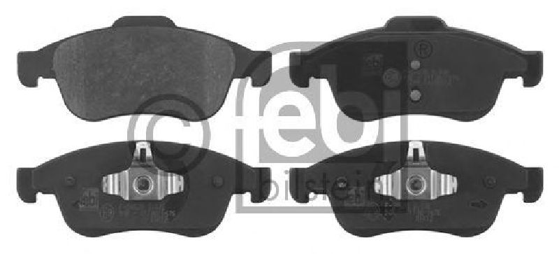 FEBI BILSTEIN 24538 - Brake Pad Set, disc brake Front Axle RENAULT, DACIA