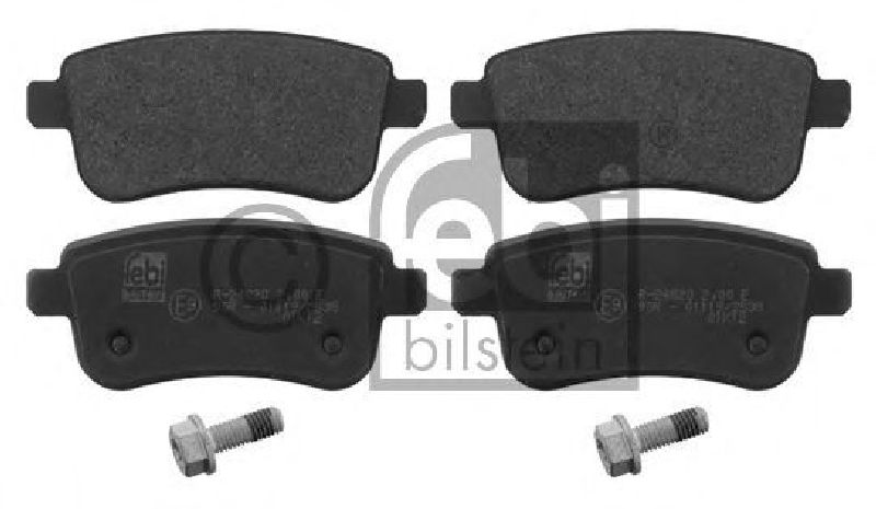 FEBI BILSTEIN 24820 - Brake Pad Set, disc brake Rear Axle RENAULT