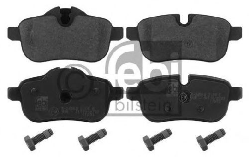 FEBI BILSTEIN 24559 - Brake Pad Set, disc brake Rear Axle BMW