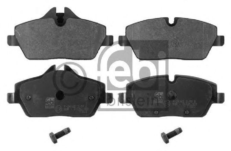 FEBI BILSTEIN 23915 - Brake Pad Set, disc brake Front Axle MINI