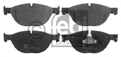 FEBI BILSTEIN 25045 - Brake Pad Set, disc brake Front Axle BMW