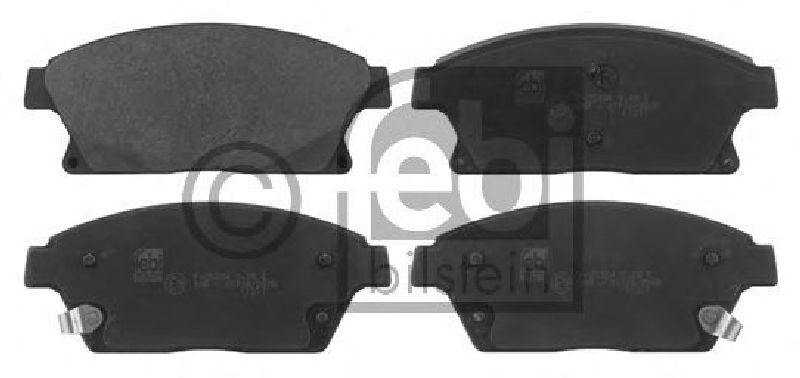 FEBI BILSTEIN 25034 - Brake Pad Set, disc brake Front Axle OPEL, VAUXHALL