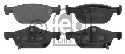 FEBI BILSTEIN 24796 - Brake Pad Set, disc brake Front Axle HONDA