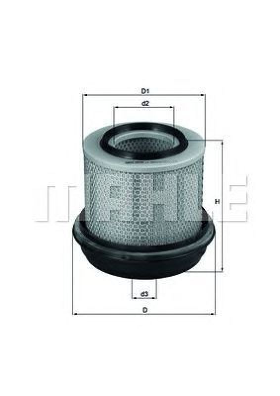 LX 269 KNECHT 72002756 - Air Filter MERCEDES-BENZ