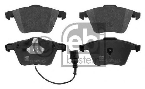 FEBI BILSTEIN 23801 - Brake Pad Set, disc brake Front Axle VW, AUDI, SEAT