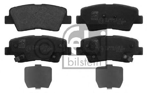 FEBI BILSTEIN 23543 - Brake Pad Set, disc brake Rear Axle HYUNDAI