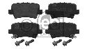 FEBI BILSTEIN 24086 - Brake Pad Set, disc brake Rear Axle HONDA