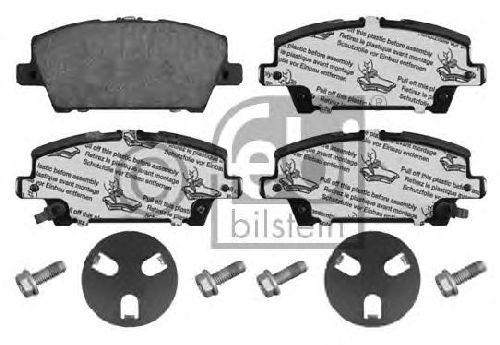 FEBI BILSTEIN 24086 - Brake Pad Set, disc brake Front Axle HONDA