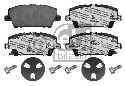 FEBI BILSTEIN 24086 - Brake Pad Set, disc brake Front Axle HONDA