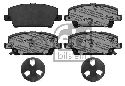 FEBI BILSTEIN 16803 - Brake Pad Set, disc brake Front Axle