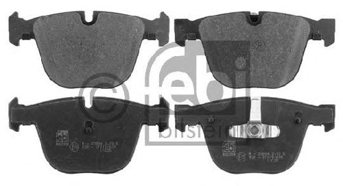 FEBI BILSTEIN 23731 - Brake Pad Set, disc brake Rear Axle BMW