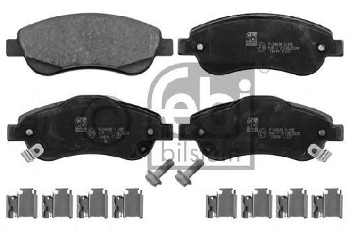 FEBI BILSTEIN 24638 - 19 - Brake Pad Set, disc brake Front Axle HONDA