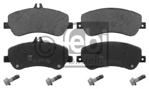 FEBI BILSTEIN 24867 - Brake Pad Set, disc brake Front Axle MERCEDES-BENZ