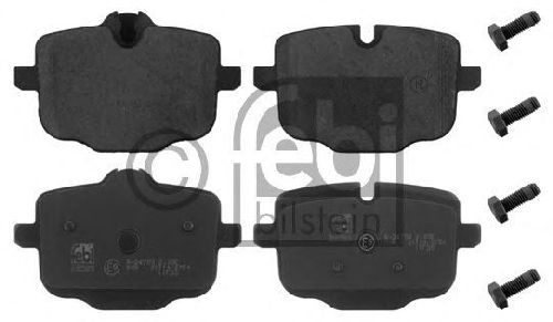 FEBI BILSTEIN 24703 - Brake Pad Set, disc brake Rear Axle BMW