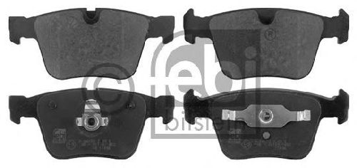 FEBI BILSTEIN 24180 - Brake Pad Set, disc brake Rear Axle MERCEDES-BENZ