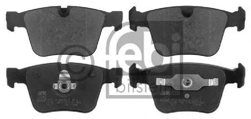 FEBI BILSTEIN 24180 - Brake Pad Set, disc brake Rear Axle MERCEDES-BENZ