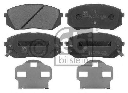 FEBI BILSTEIN 24501 - Brake Pad Set, disc brake Front Axle KIA