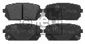 FEBI BILSTEIN 24491 - Brake Pad Set, disc brake Rear Axle KIA