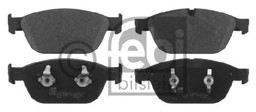 FEBI BILSTEIN 25160 - Brake Pad Set, disc brake Front Axle AUDI