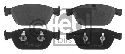 FEBI BILSTEIN 25160 - Brake Pad Set, disc brake Front Axle AUDI