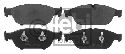 FEBI BILSTEIN 25158 - Brake Pad Set, disc brake Front Axle AUDI