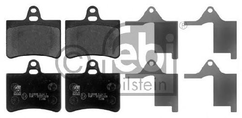 FEBI BILSTEIN 23305 - Brake Pad Set, disc brake Rear Axle CITROËN