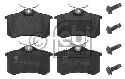 FEBI BILSTEIN 23554 - Brake Pad Set, disc brake Rear Axle CITROËN, PEUGEOT, DS