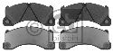FEBI BILSTEIN 24553 - Brake Pad Set, disc brake Front Axle PORSCHE, VW, AUDI