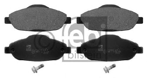 FEBI BILSTEIN 24660 - Brake Pad Set, disc brake Front Axle PEUGEOT