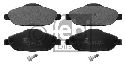 FEBI BILSTEIN 24660 - Brake Pad Set, disc brake Front Axle PEUGEOT