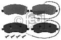 FEBI BILSTEIN 24839 - Brake Pad Set, disc brake Front Axle CITROËN, PEUGEOT, LANCIA, FIAT