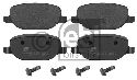 FEBI BILSTEIN 23760 - Brake Pad Set, disc brake Rear Axle ALFA ROMEO, LANCIA