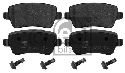 FEBI BILSTEIN 24348 - Brake Pad Set, disc brake Rear Axle FIAT