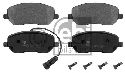 FEBI BILSTEIN 24294 - Brake Pad Set, disc brake Front Axle FIAT