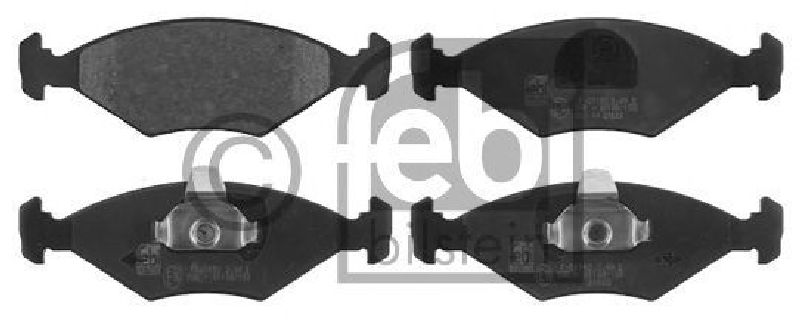 FEBI BILSTEIN 23775 - Brake Pad Set, disc brake Front Axle FIAT