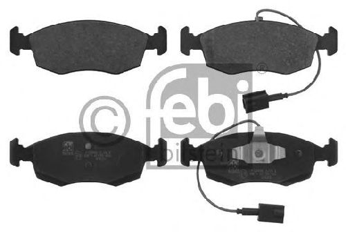 FEBI BILSTEIN 20907 - Brake Pad Set, disc brake Front Axle FIAT