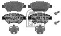 FEBI BILSTEIN 23705 - Brake Pad Set, disc brake Front Axle FIAT