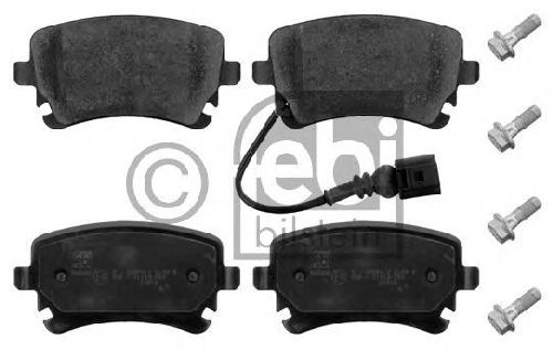 FEBI BILSTEIN 23326 - Brake Pad Set, disc brake Rear Axle VW