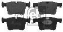 FEBI BILSTEIN 16861 - Brake Pad Set, disc brake Front Axle BMW