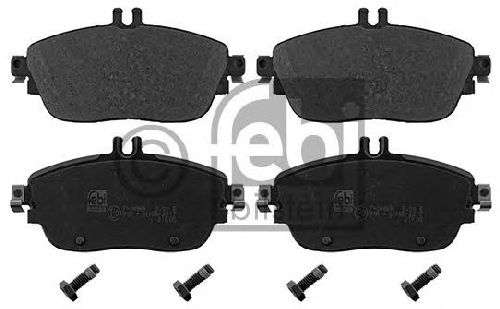 FEBI BILSTEIN 24869 - Brake Pad Set, disc brake Front Axle MERCEDES-BENZ