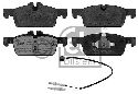 FEBI BILSTEIN 16874 - Brake Pad Set, disc brake Front Axle PEUGEOT